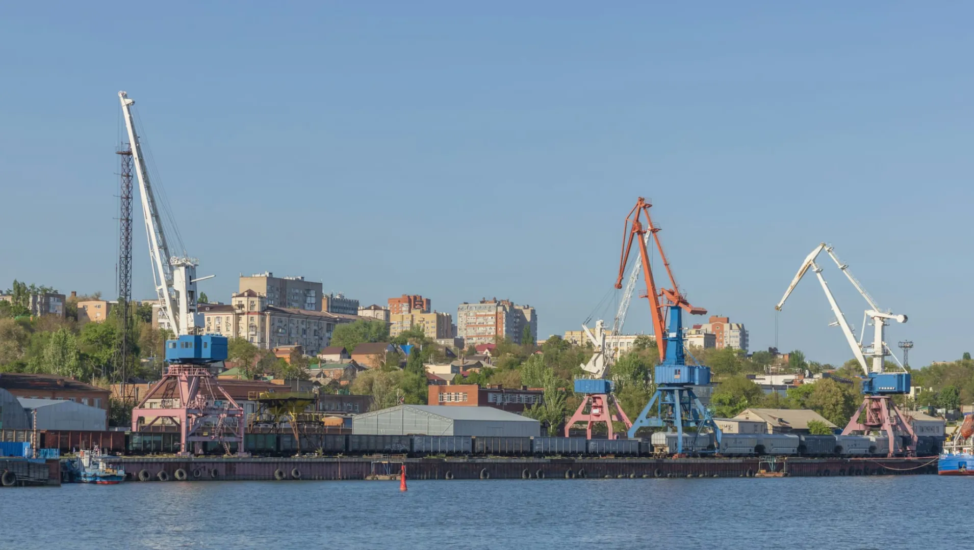 Bulk cargo transportation via Rostov-on-Don, Yeysk, Azov, and Taganrog