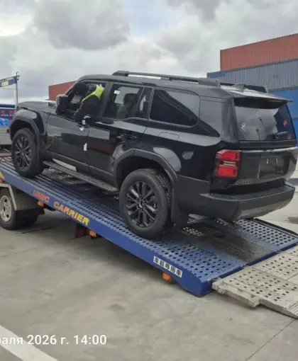 Выгрузка и погрузка Toyota Land Cruiser Prado 250 Series