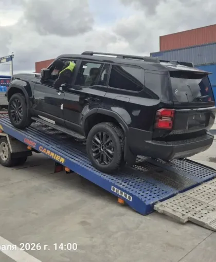 Выгрузка и погрузка Toyota Land Cruiser Prado 250 Series